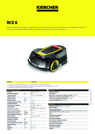 Informations sur le produit