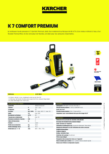 Informations sur le produit