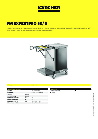 Informations sur le produit