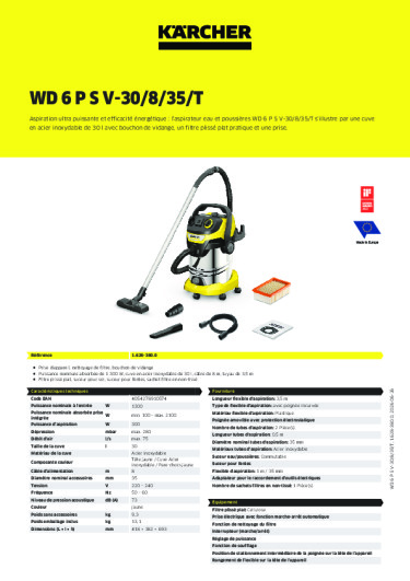 Informations sur le produit