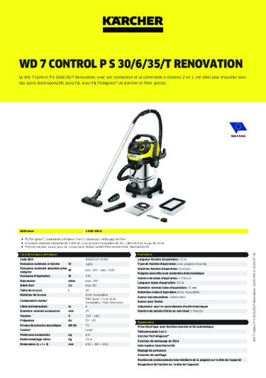 Informations sur le produit