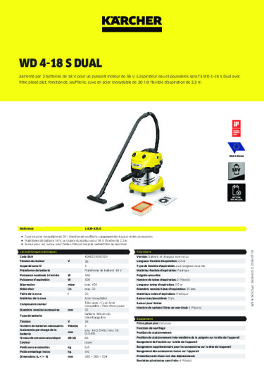Informations sur le produit