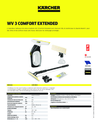 Informations sur le produit