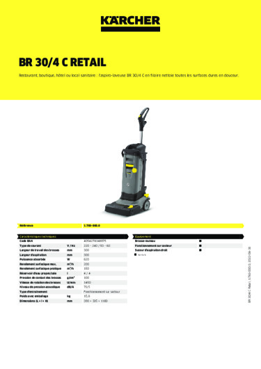 Informations sur le produit