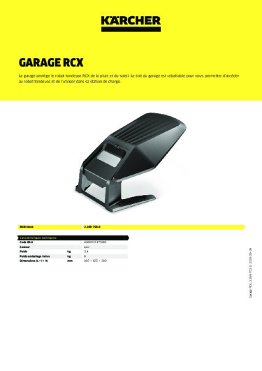 Informations sur le produit