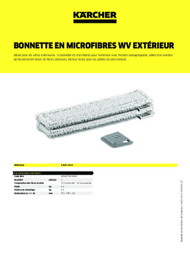 Informations sur le produit